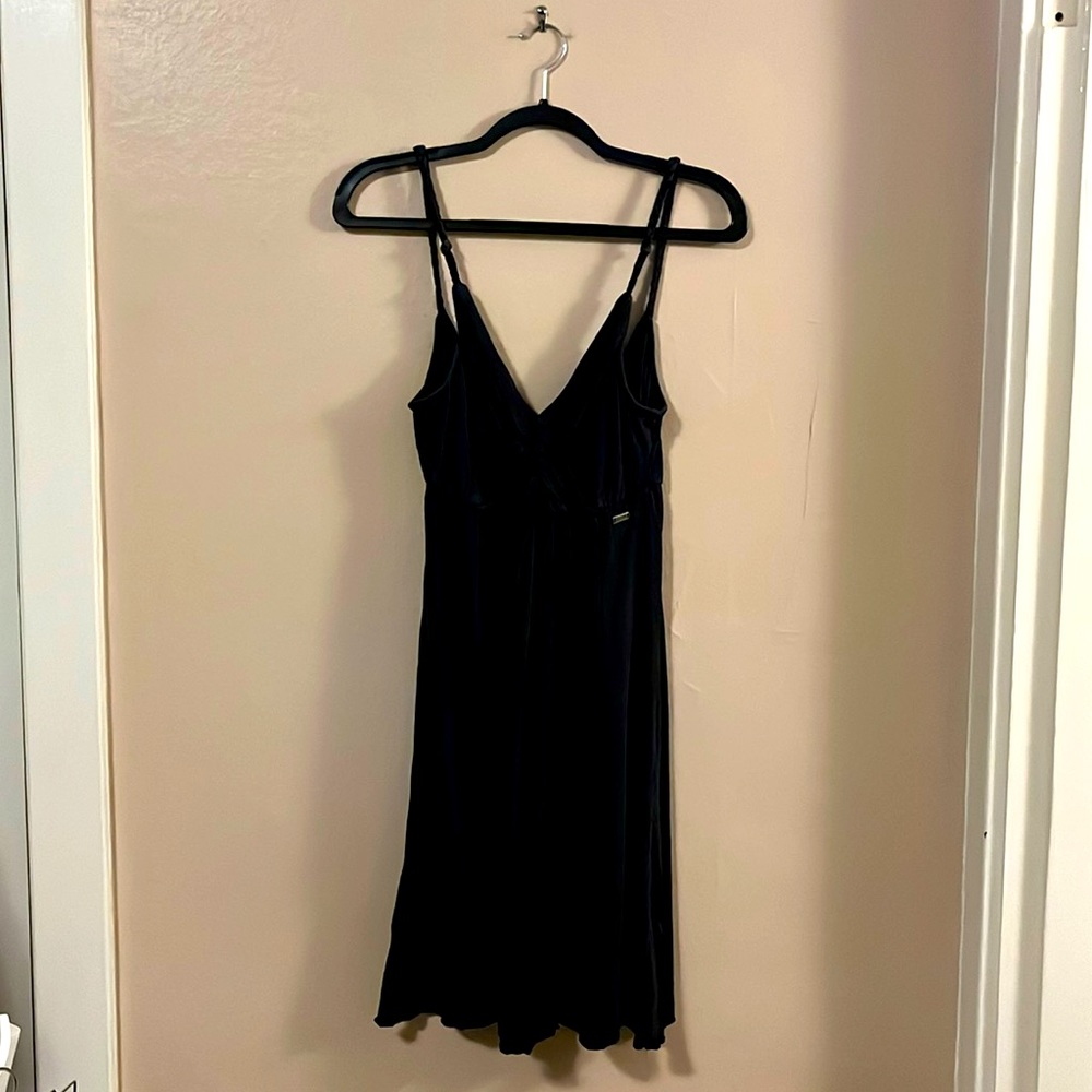 Element Black Braided Swing Swing Dress M